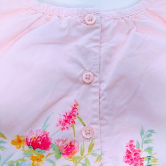 NWT GAP Floral flutter dress in Floral Pink. - Picture 5 of 13